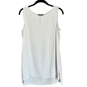 Eileen Fisher 100% Silk Cream Camisole Tank Top Size XS